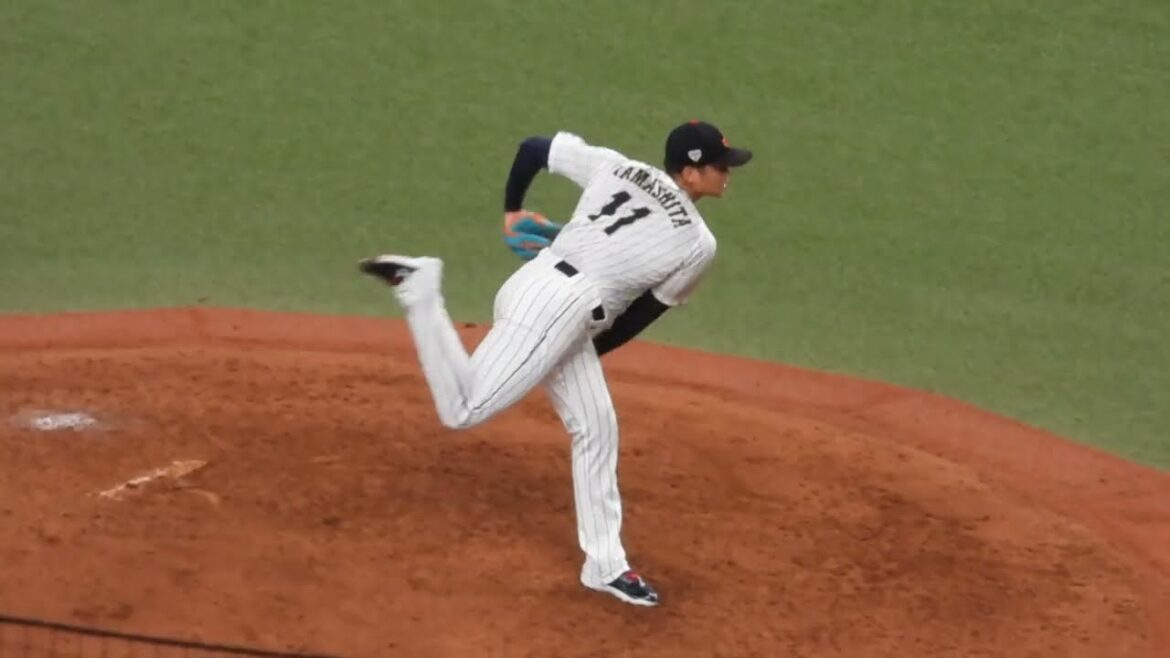 超豪速球連発！侍JAPAN 山下158キロ以上連発で開幕前からエグすぎると騒がしくなる瞬間【日本代表対欧州代表】2024年3月6日　京セラドーム大阪