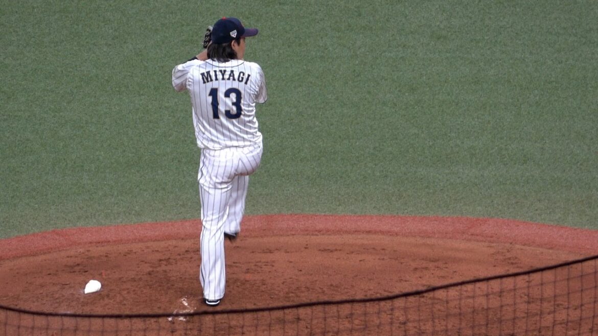 【代表戦】マウンドに上がる宮城大弥