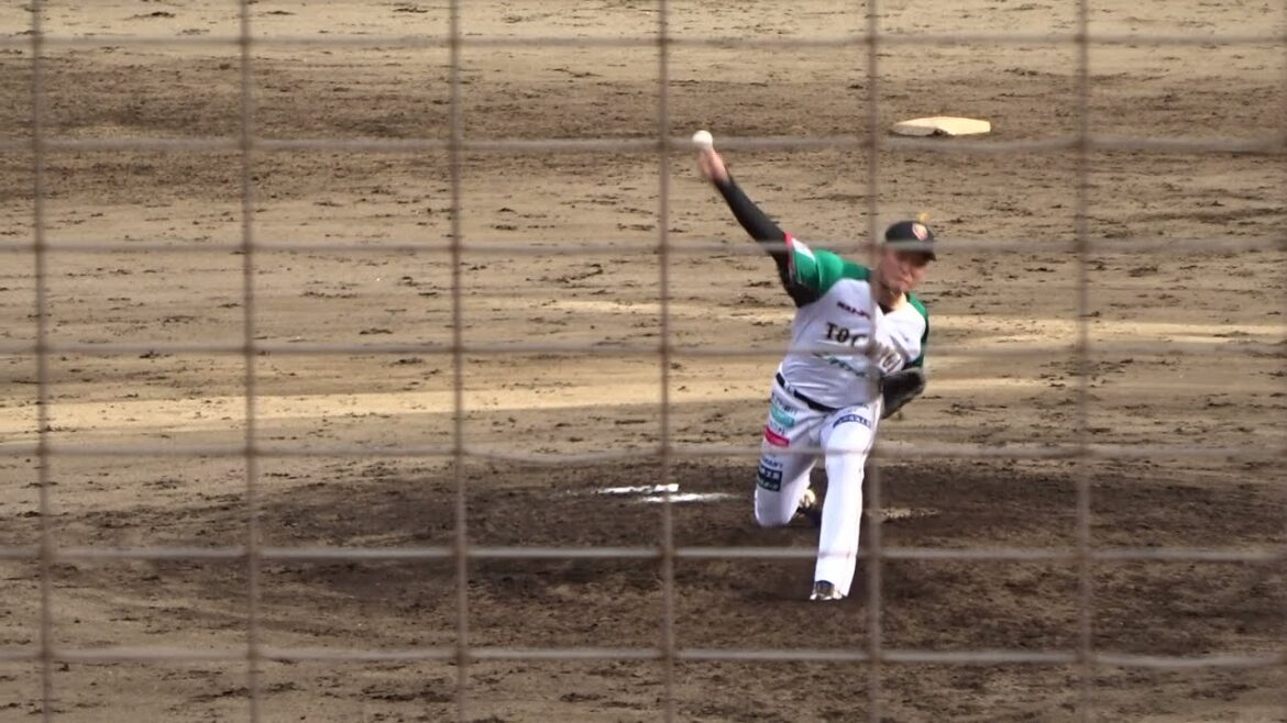 2021/6/20　【147km/h計測】　山田綾人 （栃木ゴールデンブレーブス）　神奈川戦　抑え 1イニング