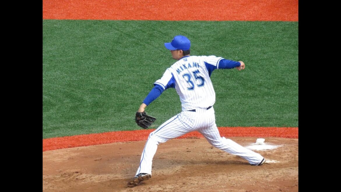 横浜DeNAベイスターズ2軍　7回表　三上朋也投手の投球風景20160305横須賀スタジアム