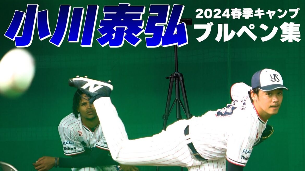 【燕のエース】小川泰弘投手のブルペン投球集！