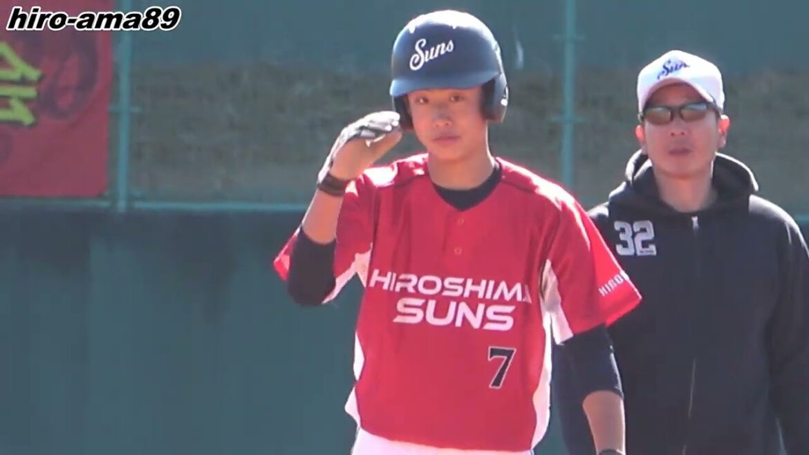 《中学軟式》【ダイジェスト】　岡山オール井原アローズ 対 広島サンズ Ａ　《第３回・広島サンズ旗争奪チャンピオン大会》