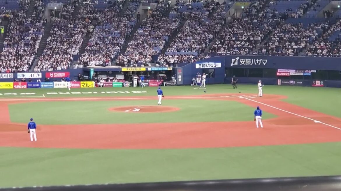 20240303　ついに本拠地で解禁された【太田椋 応援歌】1回ｳﾗ　ｵﾘｯｸｽ･ﾊﾞﾌｧﾛｰｽﾞ@京ｾﾗﾄﾞｰﾑ大阪･ﾚﾌﾄ外野下段 ｵｰﾌﾟﾝ戦