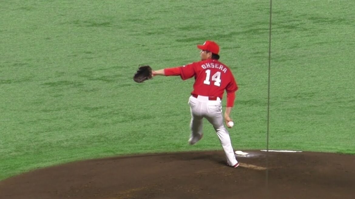 スロー映像)広島カープ 大瀬良大地 投球フォーム 2019.3.22