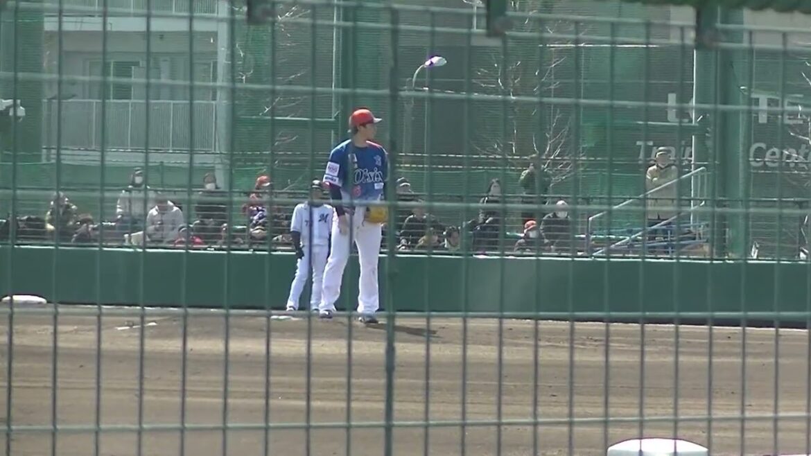 オイシックス新潟 下川 隼佑 ロッテ山本大斗を内野ゴロ 伴在 汰文のサード守備【千葉ロッテマリーンズ対オイシックス新潟アルビレックスBC2024年3月7日】