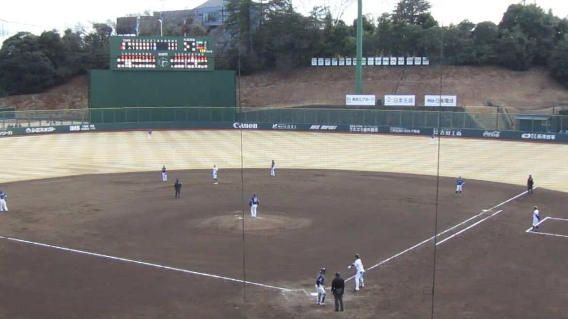 持ち味発揮！快足 舟越秀虎が盗塁を決める（春季リーグ 読売ジャイアンツ対 西武ライオンズ2024年3月10日）