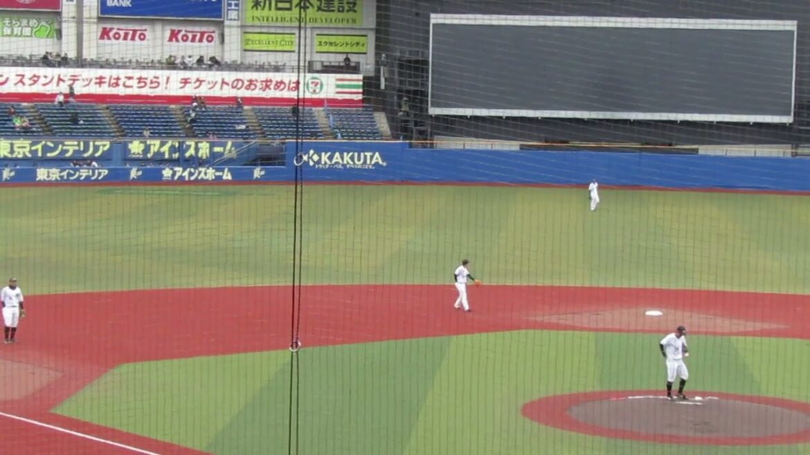 マリーンズ中村奨吾と小川龍成の三遊間ボールこない時の動き千葉ロッテマリーンズ対ソフトバンクホークス2024年3月8日