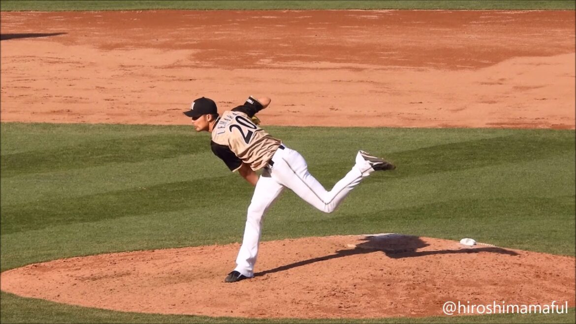 2018.03.14 北海道日本ハムファイターズ 上原健太 ピッチングフォーム