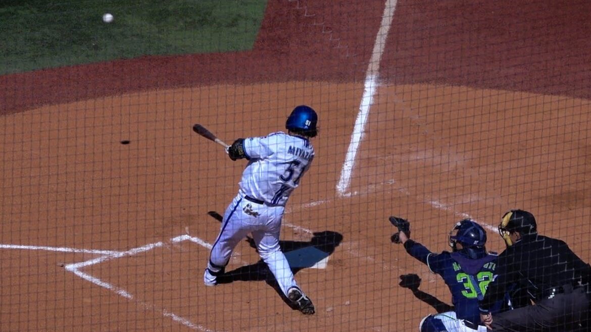 宮﨑敏郎の先制3ランホームラン！オープン戦1号 2024/03/13 横浜DeNAベイスターズ