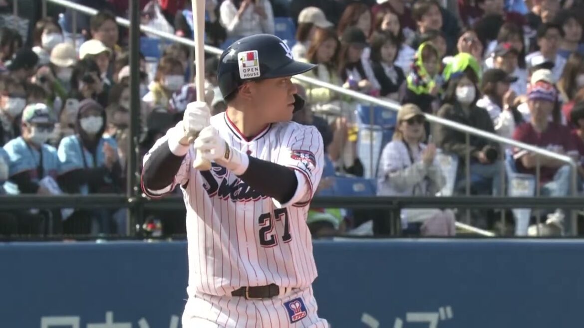 【オープン戦ハイライト動画】赤羽由紘選手が9回に一矢報いる1号ソロ｜3月16日（土）東北楽天ゴールデンイーグルス戦（神宮球場）