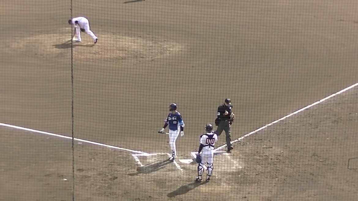 西武 川野涼多が盗塁！長谷川信哉が進塁打【教育リーグ読売ジャイアンツ対 西武ライオンズ2024年3月10日】