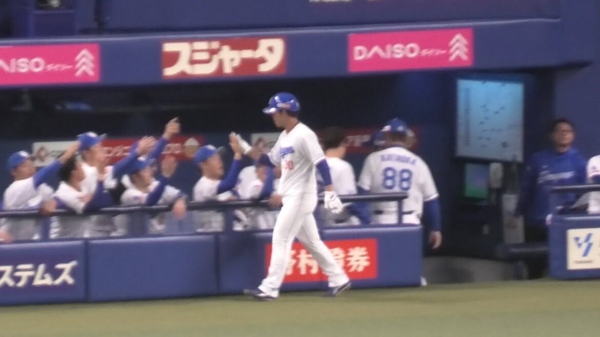 【1番三好選手から得点】オープン戦中日vs阪神！3回裏三好選手2ベースヒットから細川選手が勝ち越しタイムリー！2024/03/16