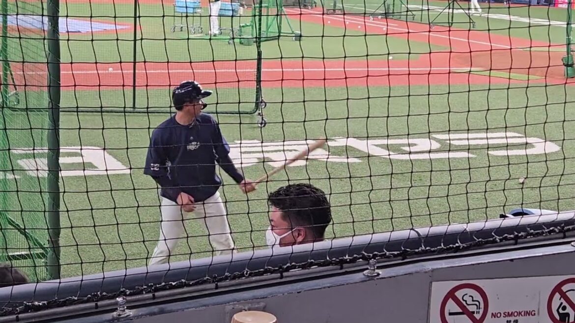 香川出身プロ野球選手松本直樹のバント練習 昨日 2024.3.10