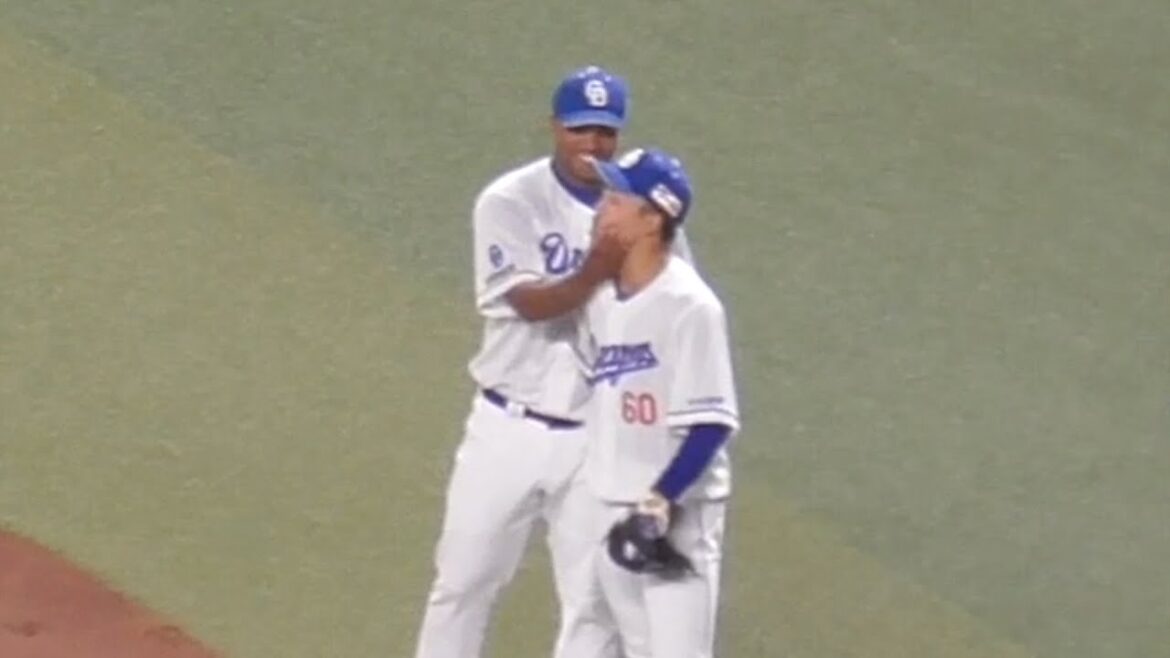 岡林勇希が可愛くて仕方ないビシエド　中日ドラゴンズVSオリックス・バファローズ　2023.6.2