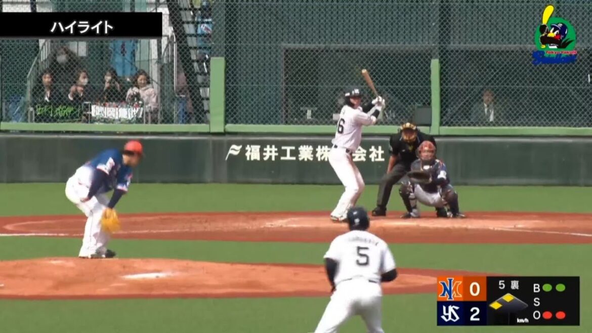 【ファームハイライト】太田賢吾選手が2安打2打点の活躍｜3月17日 東京ヤクルトスワローズvsオイシックス新潟（戸田球場）