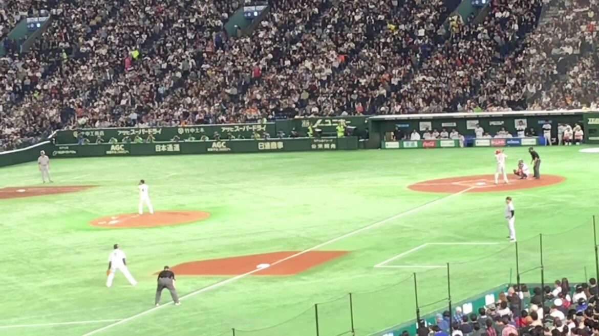 【侍ジャパン対 MLB】サンタナのスリーランホームラン〜ロッテ期待の若手 成田翔打たれる