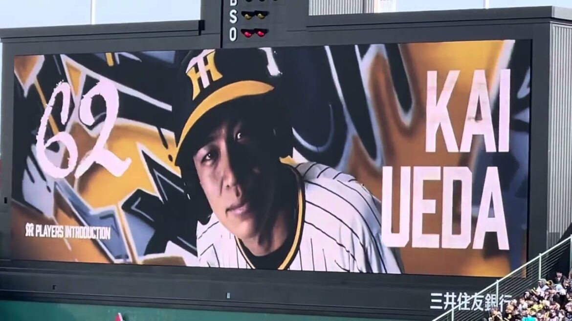 【24.🆕 #阪神 #植田海 選手 登場曲ビジョン 24.3.9. #阪神甲子園球場 #オープン戦 【24.🆕 #阪神 #植田海 選手 登場曲ビジョン 24.3.9. #阪神甲子園球場 #オープン戦