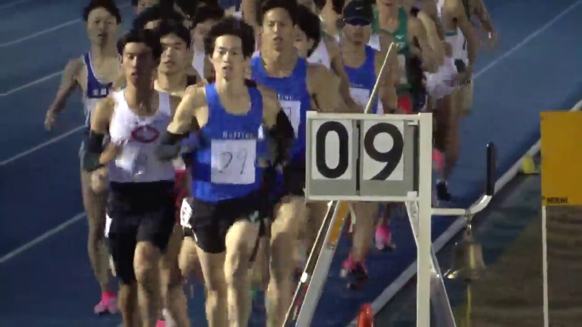 【頑張れ中大】日体大記録会 5000m24組 石田PB 2019.11.17