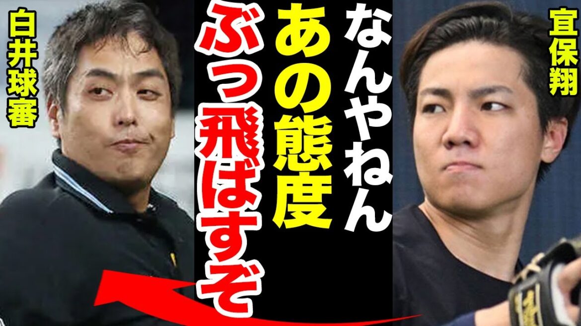 白井球審とオリ・宜保翔が衝突、ぶっきらぼうな態度に大激怒!宜保の本音に注目が集まる!!【オリックスバファローズ】【プロ野球】 白井球審とオリ・宜保翔が衝突、ぶっきらぼうな態度に大激怒!宜保の本音に注目が集まる!!【オリックスバファローズ】【プロ野球】