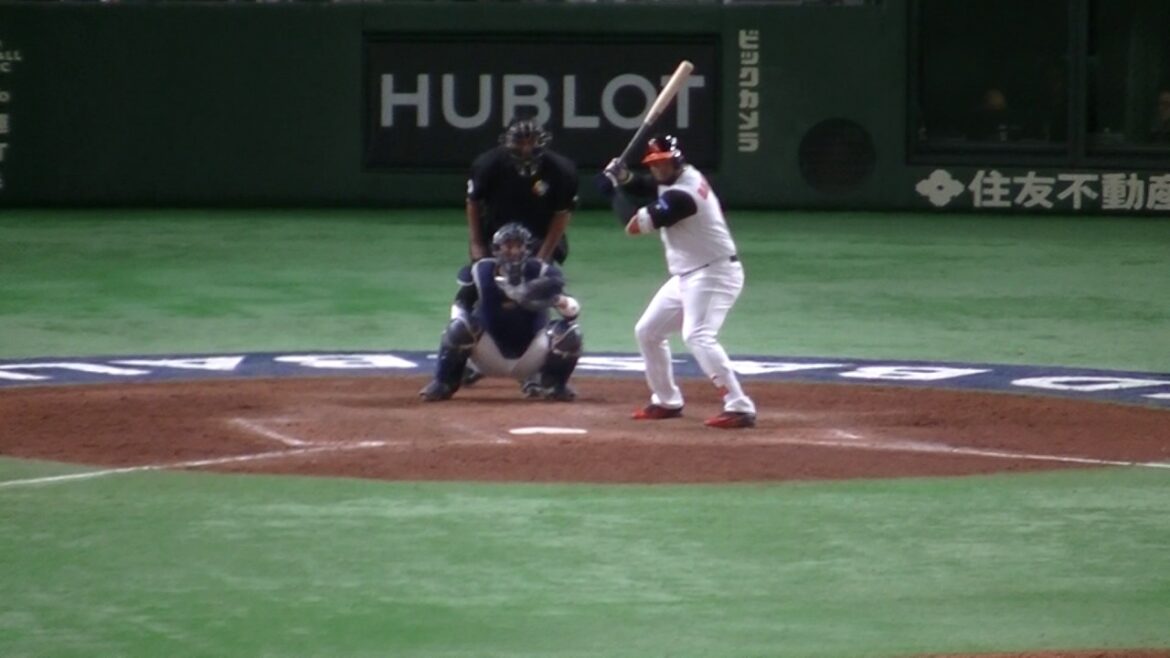 2017/3.12 WBC 日本代表vsオランダ代表 秋吉vsバレンティン(ヤクルト対決実現) 東京ドーム2次ラウンド初戦