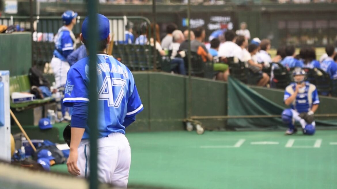 2017 横浜DeNAベイスターズ 砂田毅樹投手ブルペン投球　　メットライフドーム