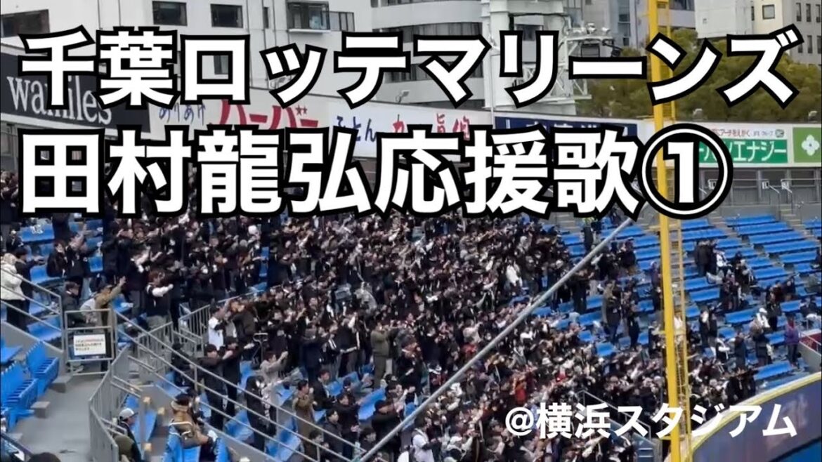 千葉ロッテマリーンズ　田村龍弘応援歌①