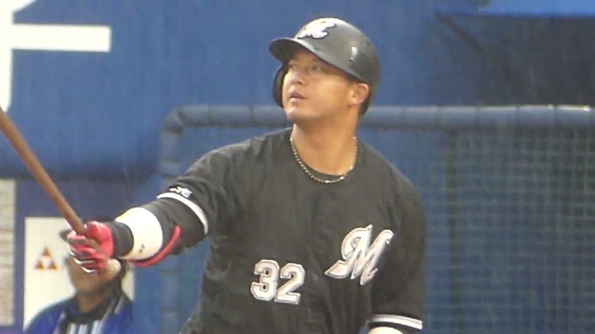 2024年3月5日オープン戦 横浜DeNAー千葉ロッテ 佐藤 都志也 選手の第3打席