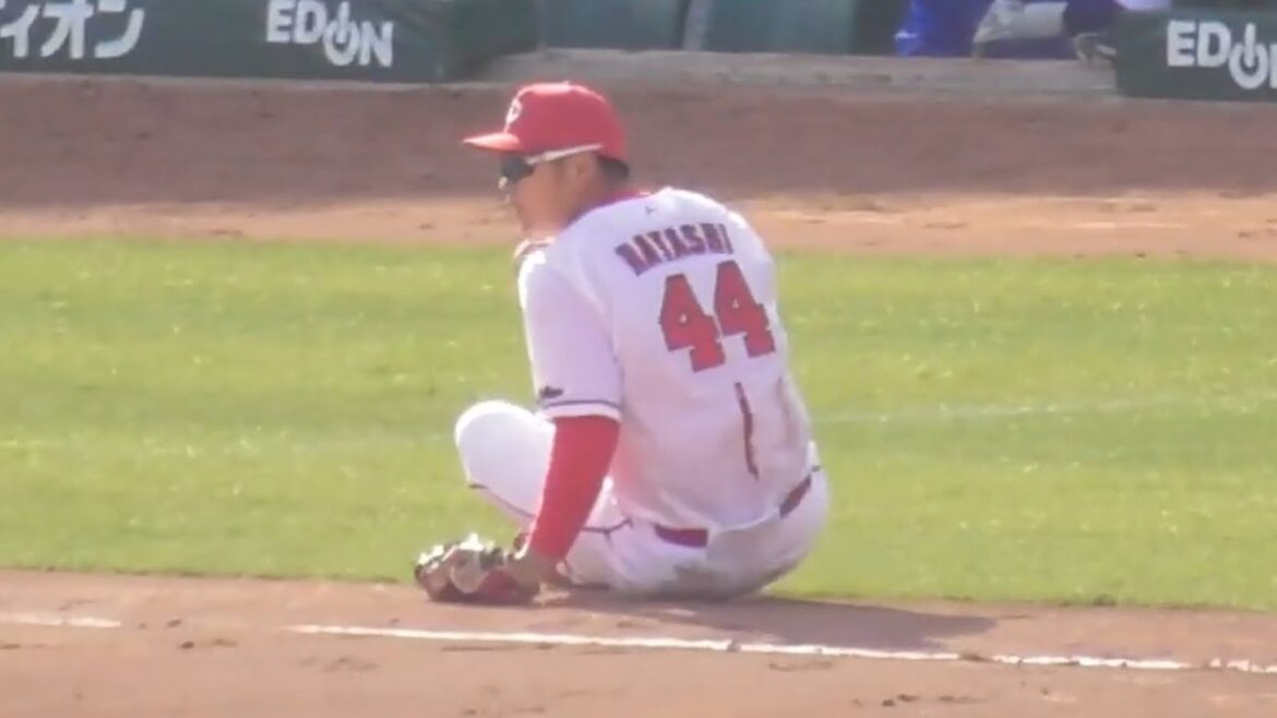 大道温貴を救う、林晃汰のナイスキャッチで失点防ぐ好プレー！広島カープvs横浜DeNAベイスターズ オープン戦 2024年3月16日