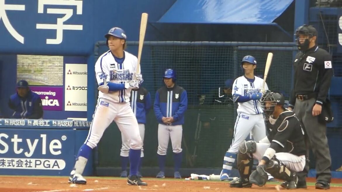 2024年3月5日オープン戦 横浜DeNAー千葉ロッテ 森 敬斗選手の第2打席