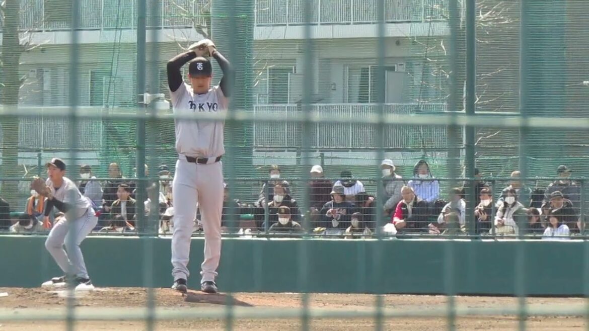 【巨人】育成4年目 木下幹也の投球フォーム（春季リーグ 千葉ロッテマリーンズ対 読売ジャイアンツ2024年3月14日）