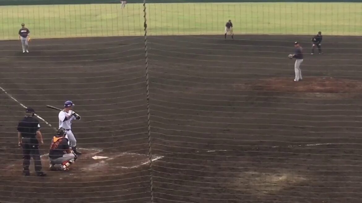 中日ドラゴンズ堂上直倫選手の見事なホームラン【2019年2月11日】