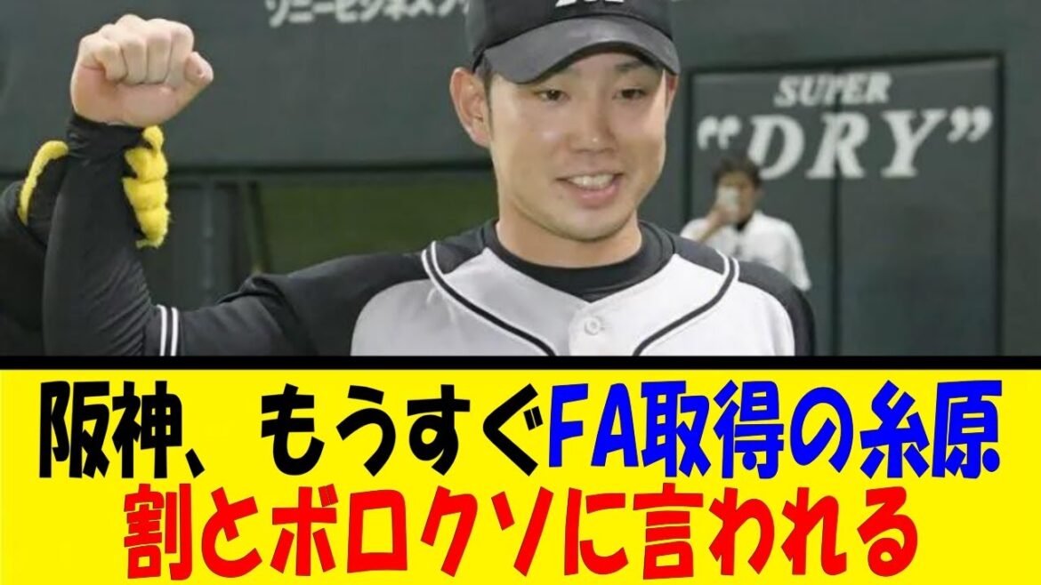阪神、もうすぐFA取得の糸原割とボロクソに言われる【反応集】【野球反応集】【なんJ なんG野球反応】【2ch 5ch】 阪神、もうすぐFA取得の糸原割とボロクソに言われる【反応集】【野球反応集】【なんJ なんG野球反応】【2ch 5ch】