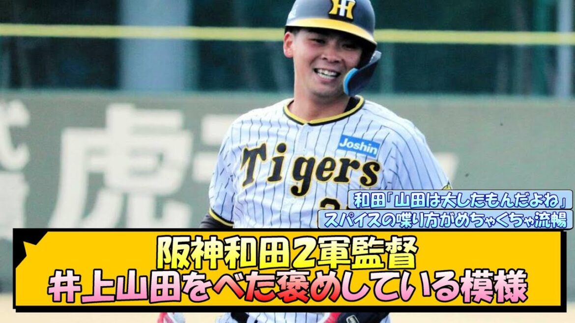 阪神和田２軍監督 井上山田をべた褒めしている模様【なんJ 反応 まとめ】