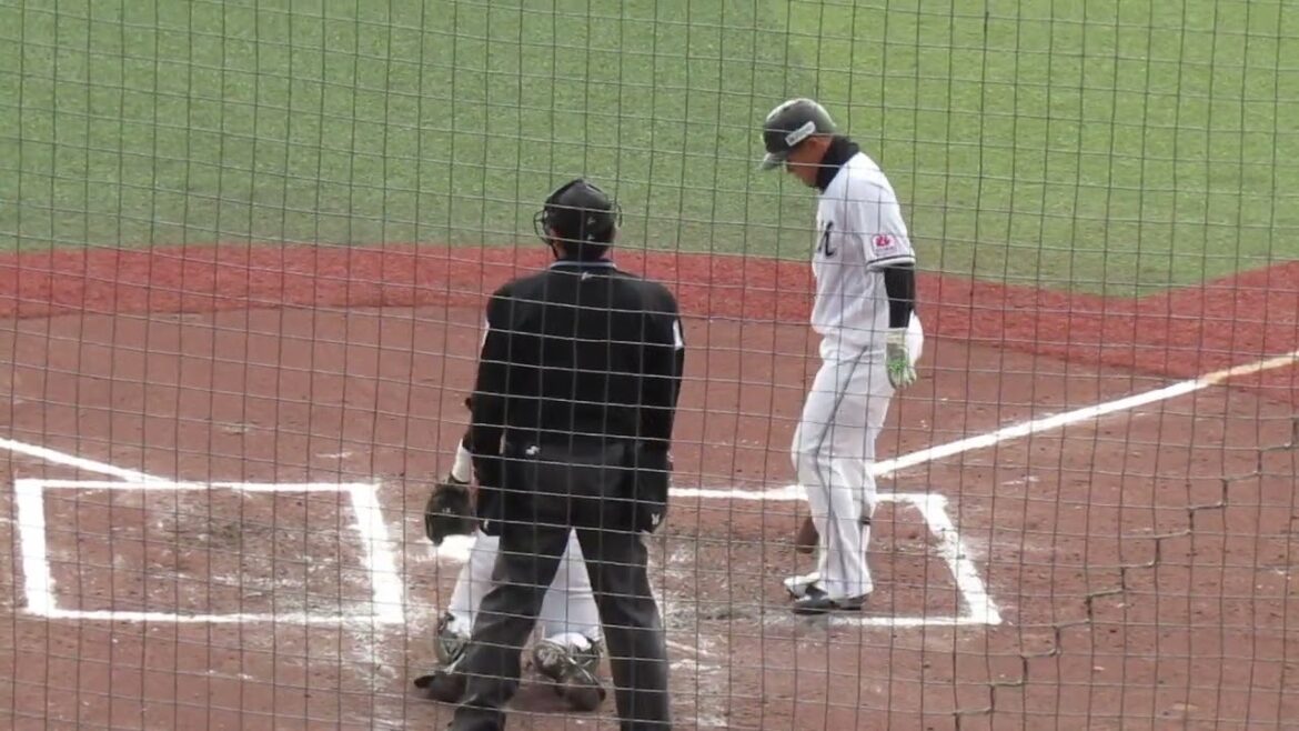 マリーンズ平沢大河バッティングフォーム千葉ロッテマリーンズ対ソフトバンクホークス2024年3月8日