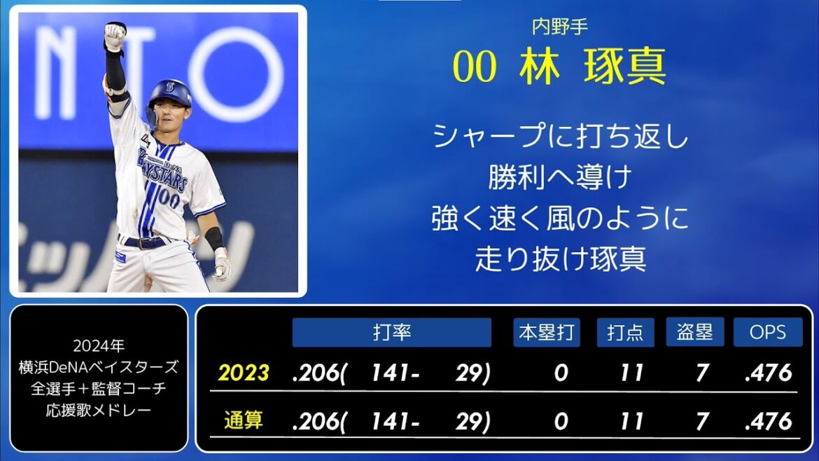 #40.5  2024年 横浜DeNAベイスターズ 全選手＋監督コーチ 応援歌メドレー(暫定ver.)