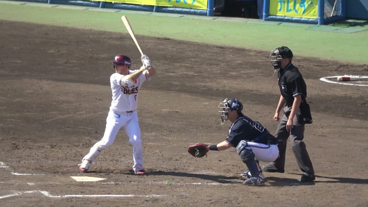 東北楽天ゴールデンイーグルス 小深田大翔選手 第1打席 キャッチャーフライ VS オリックスバファローズ 2022/3/15