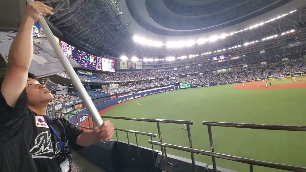 20231021　茶谷健太ヒットで【ヒットテーマ】2回表　千葉ロッテマリーンズ@京ｾﾗﾄﾞｰﾑ大阪･ﾚﾌﾄ外野下段［CSﾌｧｲﾅﾙｽﾃｰｼﾞ第4戦］