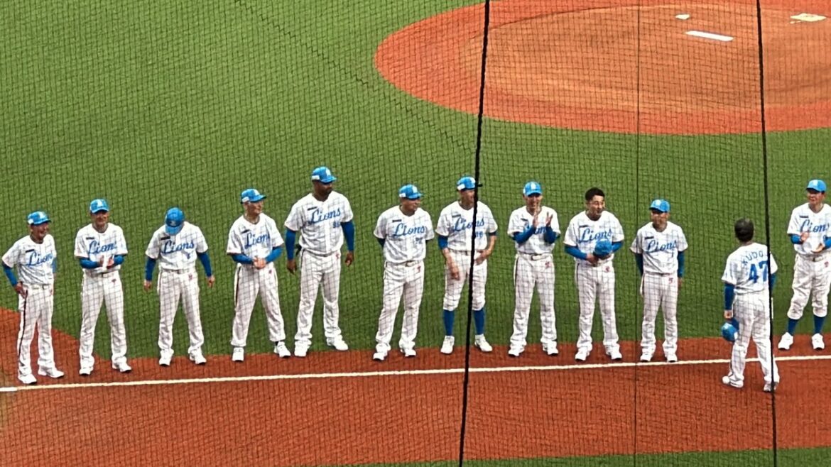 TEAM LIONS 全メンバー紹介【西武ライオンズOB戦 2024/3/16】
