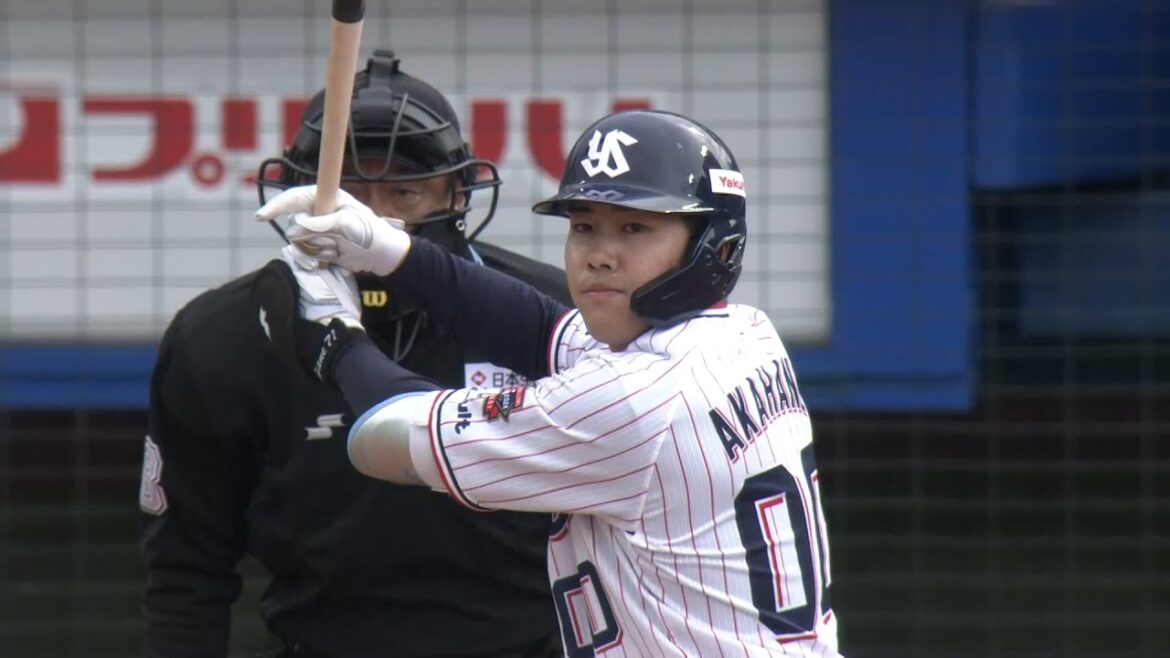 【オープン戦ハイライト動画】赤羽由紘選手が2号ソロ含む3打点の活躍！打線が繋がり8対2で勝利！｜3月20日（水）北海道日本ハムファイターズ戦（神宮球場）