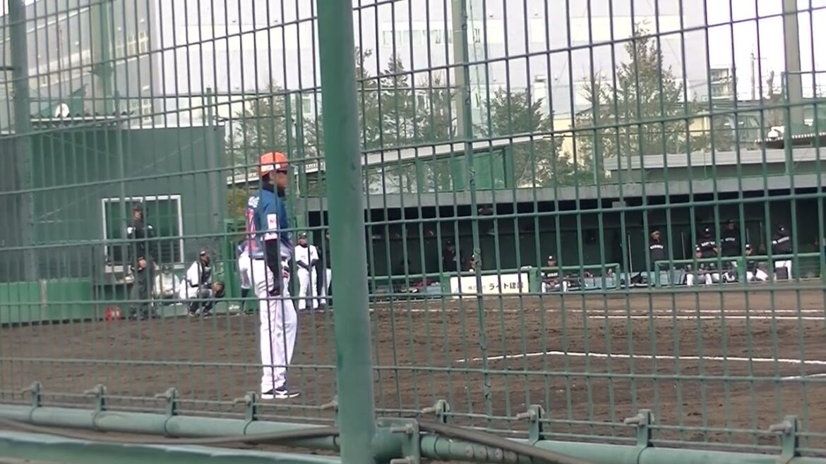 ストライク入らない岩下大輝 オイシックス藤田大聖にフォアボール【千葉ロッテマリーンズ対オイシックス新潟アルビレックスBC2024年3月7日】