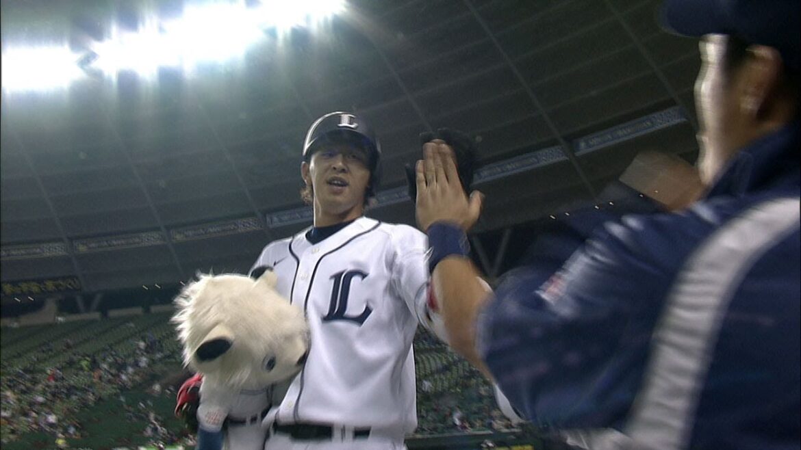 海田ガックリ 浅村の第1号は試合を振り出しに戻す同点ソロ 2013.04.17 L-Bs