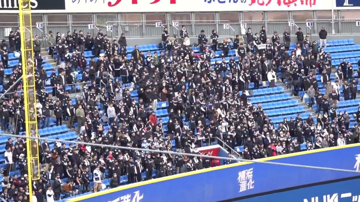 平日昼間のオープン戦とは思えない声量！ハマスタに木霊する藤原恭大への応援！ヒットで出塁！横浜DeNAベイスターズvs千葉ロッテマリーンズ オープン戦 2024/03/06