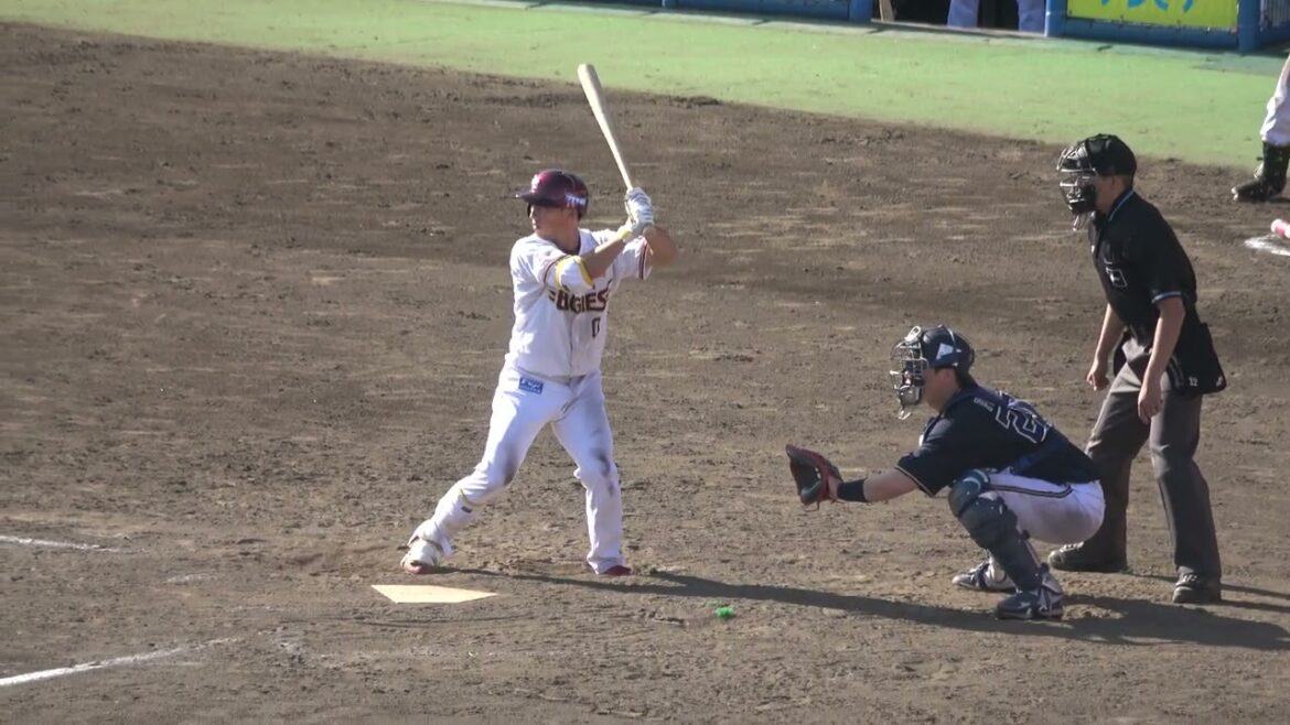 東北楽天ゴールデンイーグルス 小深田大翔選手 第3打席 レフトフライ VS オリックスバファローズ 2022/3/15