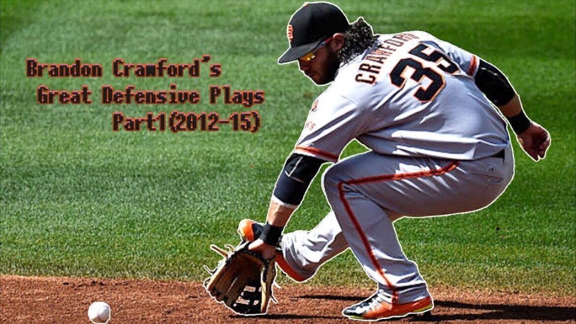 ブランドン・クロフォード 好守備集 Part1(2012-15年)/Brandon Crawford's Great Defensive Plays Part1(2012-15)
