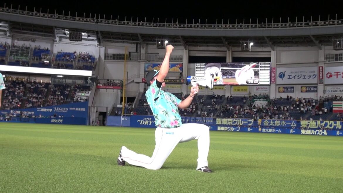 勝ちましたーーーーー！！益田投手の"We Are"にカメラが接近！【広報カメラ】