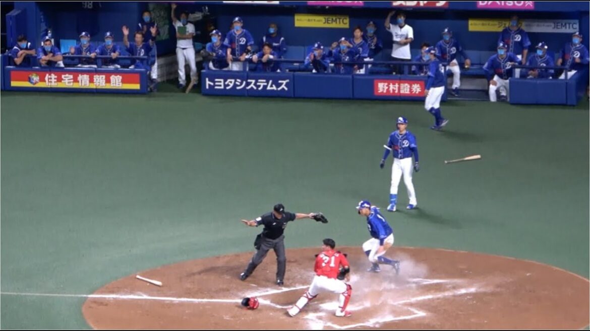 高松渡の初球攻撃で1点差となった瞬間の中日ベンチ（2021年10月6日）