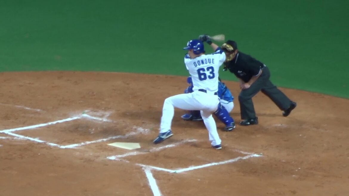 堂上直倫 打撃フォーム (スローモーション付)