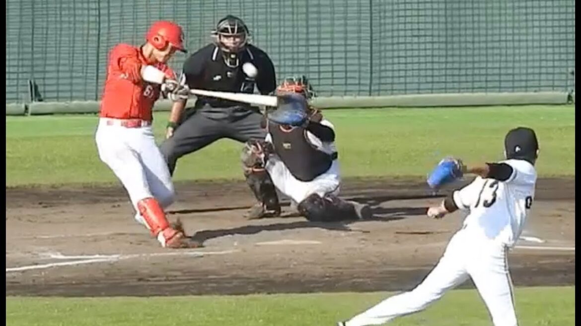 巨人 森福から値千金の一発！高卒ルーキー 坂倉将吾 逆転3ランホームラン 2017ファーム日本選手権