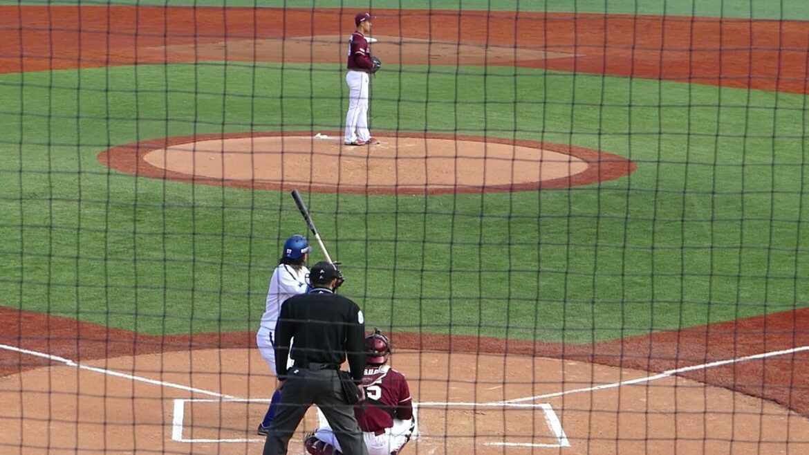 2024年3月21日イースタンリーグ 横浜DeNA ー 東北楽天・東妻 選手の第3打席