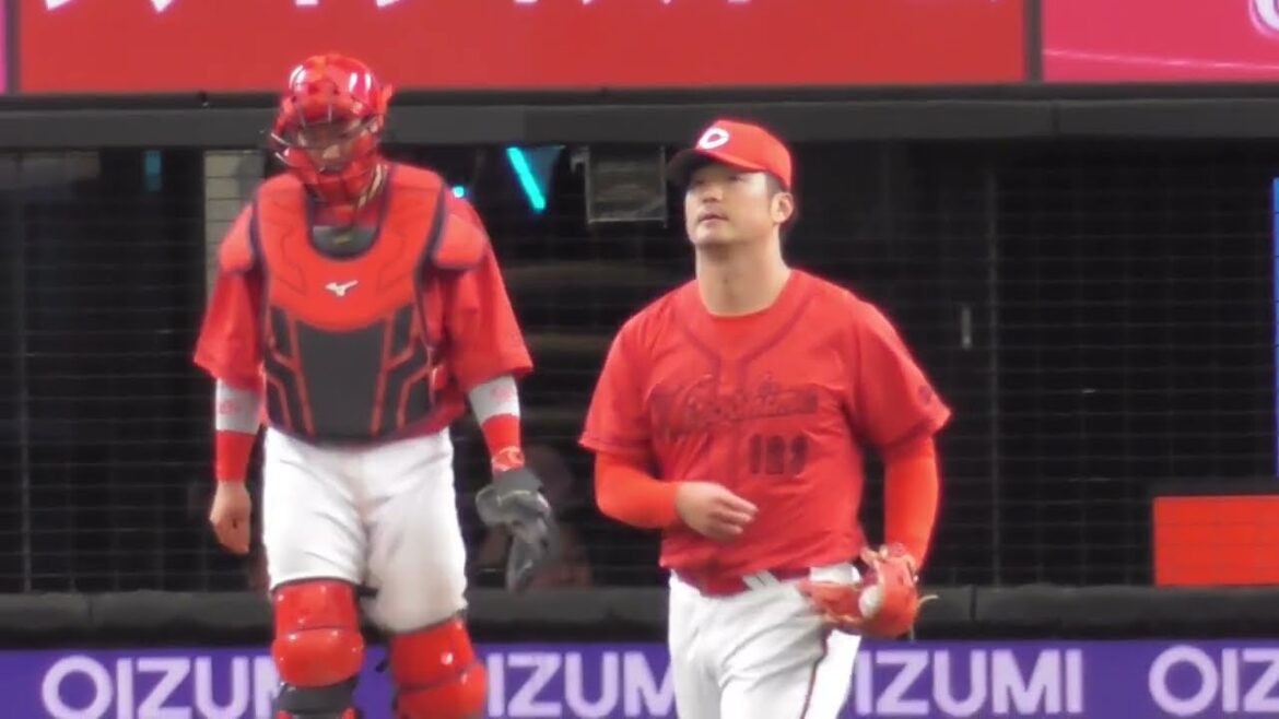 育成の岡田明丈投手が４年ぶり１軍登板！最速151キロ１回１失点 全投球ハイライト！広島vs西武オープン戦 2024年3月20日